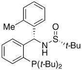 [S(R)]-N-[(S)-[2-(Di-tert-butylphosphanyl)phenyl](2-methylphenyl)methyl]-2-methyl-2-propanesulfi...