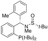 [S(R)]-N-[(S)-[2-(Di-tert-butylphosphanyl)phenyl](2-methylphenyl)methyl]-N,2-dimethyl-2-propanesul…