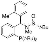 [S(R)]-N-[(R)-[2-(Di-tert-butylphosphanyl)phenyl](2-methylphenyl)methyl]-N,2-dimethyl-2-propanesul…