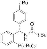 [S(R)]-N-[(S)-(4-(tert-Butyl)phenyl)[2-(di-tert-butylphosphino)phenyl]methyl]-2-methyl-2-propane...