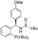 [S(R)]-N-[(R)-(4-Methoxyphenyl)[2-(di-tert-butylphosphino)phenyl]methyl]-2-methyl-2-propanesulfina…