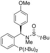 [S(R)]-N-[(R)-(4-Methoxyphenyl)[2-(di-tert-butylphosphino)phenyl]methyl]-N,2-dimethyl-2-propanesul…