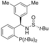 [S(R)]-N-[(R)-3,5-Dimethylphenyl)[2-(di-tert-butylphosphino)phenyl]methyl]-2-methyl-2-propanesul...