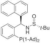 [S(R)]-N-[(R)-[2-(Diadamantanphosphino)phenyl]-1-naphthalenylmethyl]-2-methyl-2-propanesulfinami...