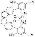 (11aR)-10,11,12,13-Tetrahydro-5-hydroxy-3,7-bis[2,4,6-trisisopropylphenyl]-5-oxide-diindeno[7,1-de:1',7'-fg][1,3,2]dioxaphosphocin, 95% (99% ee)
