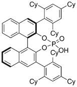 (11bR)-4-Hydroxy-2,6-bis(2,4,6-tricyclohexylphenyl)-4-oxide-dinaphtho[2,1-d:1',2'-f][1,3,2]dioxaphosphepin, 95%, (99% ee)
