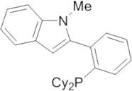 2-[2-(Dicyclohexylphosphino)phenyl]-1-methyl-1H-indole, min. 98% CM-Phos