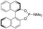 (R)-(-)-(3,5-Dioxa-4-phospha-cyclohepta[2,1-a;3,4-a']dinaphthalen-4-yl)dimethylamine, min. 97% (R)-MONOPHOS