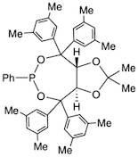 (3aR,8aR)-(-)-4,4,8,8-Tetrakis(3,5-dimethylphenyl)tetrahydro-2,2-dimethyl-6-phenyl-1,3-dioxolo[4,5-e]dioxaphosphepin
