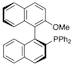 (S)-(-)-2-(Diphenylphosphino)-2'-methoxy-1,1'-binaphthyl, 99% (S)-MOP