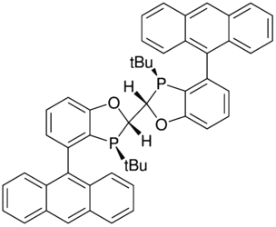 (2S,2'S,3S,3'S)-4,4'-Di(anthracen-9-yl)-3,3'-di-t-butyl-2,2',3,3'-tetrahydro-2,2'-bibenzo[d][1,3]oxaphosphole, min 98%, (>99% ee), [(2S,2'S,3S,3'S)-WingPhos]