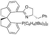 (S)-(-)-7’-[4(S)-(Benzyl)oxazol-2-yl]-7-di(3,5-di-t-butylphenyl)phosphino-2,2’,3,3’-tetrahydro-1,1’-spirobiindane, min. 97% (Sa,S)-DTB-Bn-SIPHOX
