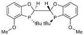 (2R,2'R,3R,3'R)-3,3'-Di-tert-butyl-4,4'-dimethoxy-2,2',3,3'-tetrahydro-2,2'-bibenzo[d][1,3]oxaphosphole, 97% (>99% ee) (2R,2'R,3R,3'R)-MeO-BIBOP