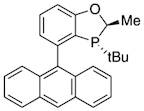 (2R,3R)-4-(Anthracen-9-yl)-3-(tert-butyl)-2-methyl-2,3-dihydrobenzo[d][1,3]oxaphosphole, 97% (>99% ee)
