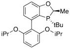 (2R,3R)-3-(tert-Butyl)-4-(2,6-diisopropoxyphenyl)-2-methyl-2,3-dihydrobenzo[d][1,3]oxaphosphole, 97% (>99% ee)