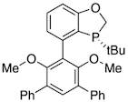 (R)-3-(tert-Butyl)-4-(4',6'-dimethoxy-[1,1':3',1''-terphenyl]-5'-yl)-2,3-dihydrobenzo[d][1,3]oxaphosphole, 97% (>99% ee)