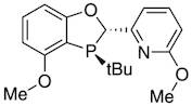 2-((2S,3S)-3-(tert-Butyl)-4-methoxy-2,3-dihydrobenzo[d][1,3]oxaphosphol-2-yl)-6-methoxypyridine, 95% (>99% ee) (2S,3S)-MeO-BoQPhos
