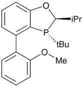 (2R,3R)-3-(tert-Butyl)-2-isopropyl-4-(2-methoxyphenyl)-2,3-dihydrobenzo[d][1,3]oxaphosphole, 97% (>99% ee)