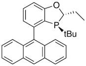 (2S,3S)-4-(Anthracen-9-yl)-3-(tert-butyl)-2-ethyl-2,3-dihydrobenzo[d][1,3]oxaphosphole, 97% (>99% ee)