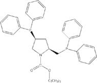 (2S,4S)-(-)-2-(Diphenylphosphinomethyl)-4-(diphenylphosphino)-N-(t-butoxycarbonyl)pyrrolidine, min. 97% (S,S-BPPM)