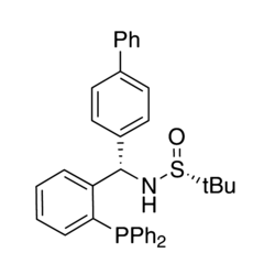 [S(R)]-N-[(S)-[2-(Diphenylphosphino)phenyl]-(1,1'-biphenyl)methyl]-2-methyl-2-propanesulfinamide, 95%