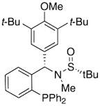 [S(R)]-N-[(S)-[3,5-Bis(1,1-dimethylethyl)-4-methoxyphenyl][2-(diphenylphosphino)phenyl]methyl]-N,2-dimethyl-2-propanesulfinamide, 95%