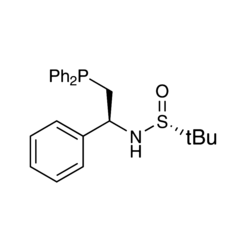[S(R)]-N-[(1S)-2-(Diphenylphosphino)-1-phenylethyl]-2-methyl-2-propanesulfinamide, 95%