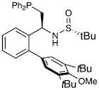 [S(R)]-N-[(1S)-1-[3',5'-Bis(1,1-dimethylethyl)-4'-methoxy[1,1'-biphenyl]-2-yl]-2-(diphenylphosphino)ethyl]-2-methyl-2-propanesulfinamide, 95%
