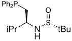 [S(R)]-N-[(1S)-1-[(Diphenylphosphino)methyl]-2-methylpropyl]-2-methyl-2-Propanesulfinamide, 95%