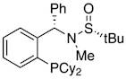 [S(R)]-N-[(S)-[2-(Dicyclohexylphosphino)phenyl]phenylmethyl]-N,2-dimethyl-2-propanesulfinamide, 95%