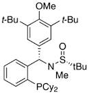 [S(R)]-N-[(S)-[3,5-Bis(1,1-dimethylethyl)-4-methoxyphenyl][2-(dicyclohexylphosphino)phenyl]methyl]-N,2-dimethyl-2-propanesulfinamide, 95%