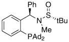 [S(R)]-N-[(R)-[2-(Diadamantanphosphino)phenyl]phenylmethyl]-N,2-dimethyl-2-propanesulfinamide, 95%