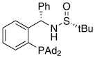 [S(R)]-N-[(S)-[2-(Diadamantanphosphino)phenyl]phenylmethyl]-2-methyl-2-propanesulfinamide, 95%