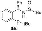 [S(R)]-N-[(1R)-1-[2-(Di-tert-butylphosphanyl)phenyl]phenylmethyl]-2-methyl-2-propanesulfinamide, 95%