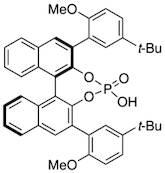 (11bR)-2,6-Bis[2-methoxyphenyl-5-(tert-butyl)]-4-hydroxy-4-oxide-dinaphtho[2,1-d:1',2'-f][1,3,2]dioxaphosphepin, 98%, (99% ee)