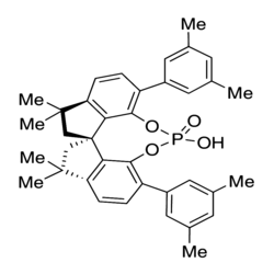 (11aR)-3,7-Bis(3,5-dimethylphenyl)-10,11,12,13-tetrahydro-10,10,13,13-tetramethyl-5-hydroxy-5-oxide-diindeno[7,1-de:1',7'-fg][1,3,2]dioxaphosphocin, 98%, (99% ee)