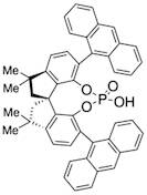 (11aR)-3,7-Di-9-anthracenyl-10,11,12,13-tetrahydro-10,10,13,13-tetramethyl-5-hydroxy-5-oxide-diindeno[7,1-de:1',7'-fg][1,3,2]dioxaphosphocin, 95%, (99% ee)