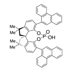 (11aR)-10,11,12,13-Tetrahydro-10,10,13,13-tetramethyl-5-hydroxy-3,7-di-9-phenanthrenyl-5-oxide-diindeno[7,1-de:1',7'-fg][1,3,2]dioxaphosphocin, 98%, (99% ee)