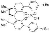 (11aR)-3,7-Bis((4-(1,1-dimethylethyl)phenyl)-10,11,12,13-tetrahydro-10,10,13,13-tetramethyl-5-hydroxy-diindeno[7,1-de:1',7'-fg][1,3,2]dioxaphosphocin, 98%, (99% ee)