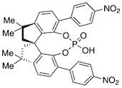 (11aR)-3,7-Bis(4-nitrophenyl)-10,11,12,13-tetrahydro-10,10,13,13-tetramethyl-5-hydroxy-5-oxide-diindeno[7,1-de:1',7'-fg][1,3,2]dioxaphosphocin, 98%, (99% ee)