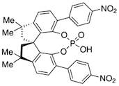 (11aS)-3,7-Bis(4-nitrophenyl)-10,11,12,13-tetrahydro-10,10,13,13-tetramethyl-5-hydroxy-5-oxide-diindeno[7,1-de:1',7'-fg][1,3,2]dioxaphosphocin, 95%, (99% ee)