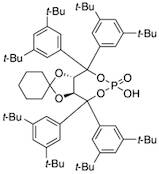 (3a'S,8a'S)-4',4',8',8'-Tetrakis(3,5-di-tert-butylphenyl)-6'-hydroxy-tetrahydrospiro[cyclohexane-1,2'-6'-ox[1,3]dioxolo[4,5-e][1,3,2]dioxaphosphepine, 98%, (99% ee)