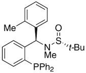 [S(R)]-N-[(R)-(2-Methylphenyl)[2- (diphenylphosphino)phenyl]methyl]-N,2-dimethyl-2-propanesulfinam…