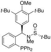 [S(R)]-N-[(R)-[3,5-Bis(1,1-dimethylethyl)-4-methoxyphenyl][2-(diphenylphosphino)phenyl]methyl]-N,2-dimethyl-2-propanesulfinamide, 95%