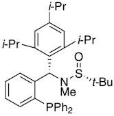 [S(R)]-N-((S)-(2-(Diphenylphosphino)phenyl)(2,4,6-triisopropylphenyl)methyl)-N,2-dimethyl-2-propanesulfinamide, 95%