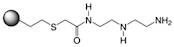 Triamine ethyl sulfide amide Silica (PhosphonicS STA3)