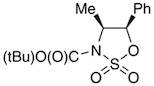 (4S,5R)-4-Methyl-5-phenyl-1,2,3-oxathiazolidine-2,2-dioxide-3-carboxylic acid t-butyl ester, min. 97%