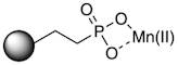 Manganese(II) ethyl/butyl phosphonate Silica (PhosphonicS POMn)