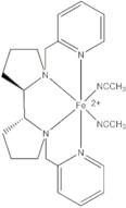 (2R,2'R)-(-)-[N,N'-Bis(2-pyridylmethyl]-2,2'-bipyrrolidinebis(acetonitrile)iron(II) hexafluoroantimonate Fe(R,R-PDP) White-Chen Catalyst