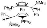 (S,S)-(-)-2,2'-Bis[(R)-(N,N-dimethylamino)(phenyl)methyl]-1,1'-bis(diphenylphosphino)ferrocene, min. 97%